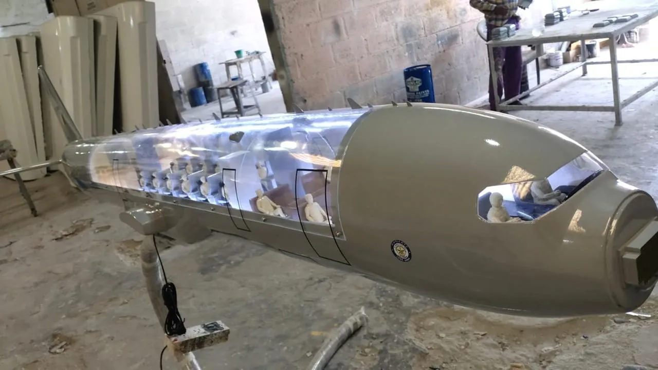 A321 MK2 AEW&C fuselage build