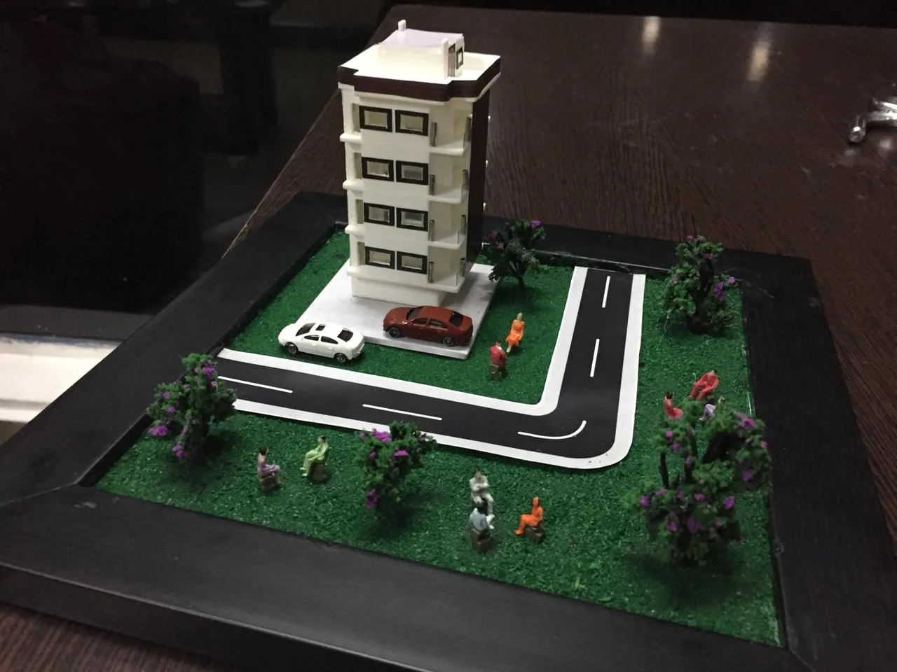 Aircraft facility scale model
