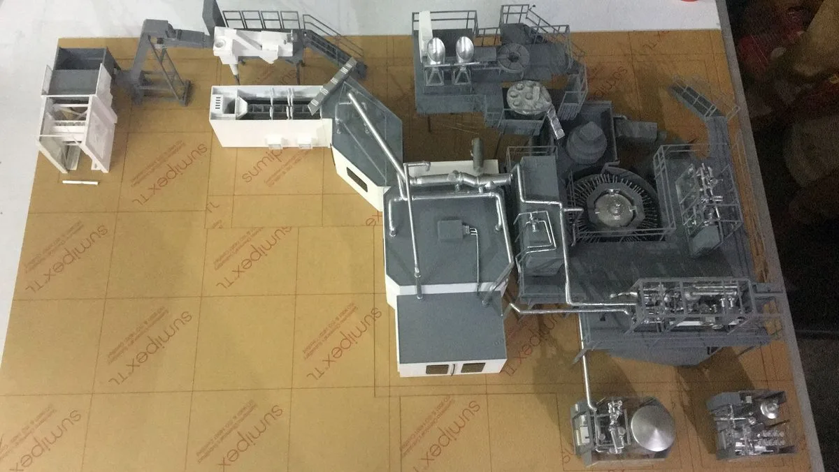 KRONES ContiPure Aseptbloc plant model