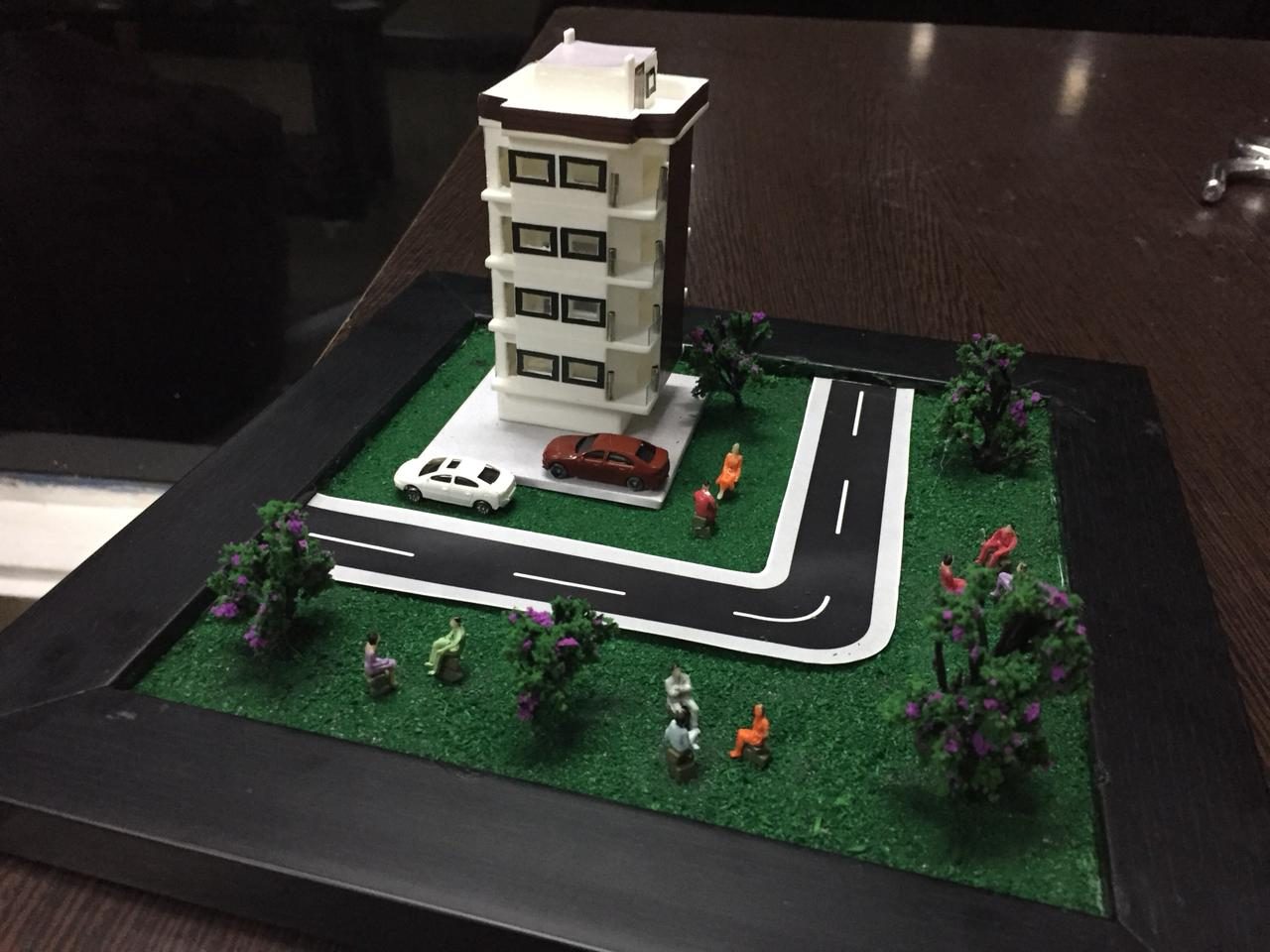 TATA Aircraft Complex scale model