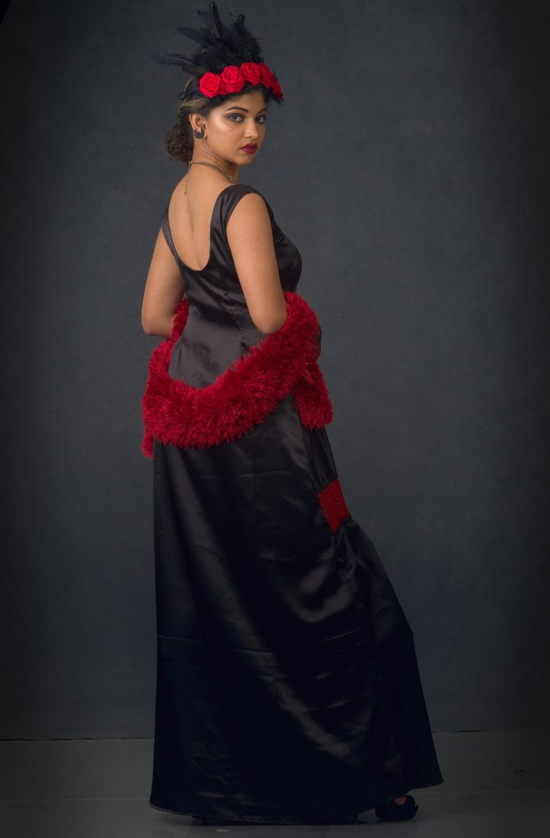 3D-printed gown